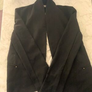 Dainty Hooligan black open front jacket